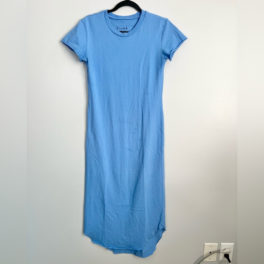 Frank & Eileen Size XS • Harper Blue Perfect Tee Dress Maxi T-shirt Cotton. - Picture 2 of 6